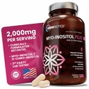 OmniBiotics Myo-Inositol & D-Chiro Inositol συμπλήρωμα με 40:1 Ratio for Hormone Balance for Women - Women συμπλήρωμα για την υποστήριξη της αναπαραγωγικής υγείας & λειτουργία των ωοθηκών. Μη ΓΤΟ - 120 Κάψουλες Vegan