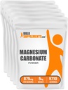 BulkSupplements.com Magnesium Carbonate Powder - Magnesium Supplement, Unflavored & Food Grade - Gluten Free, 875mg per Serving, 5kg (11 lbs) (Pack of 5)