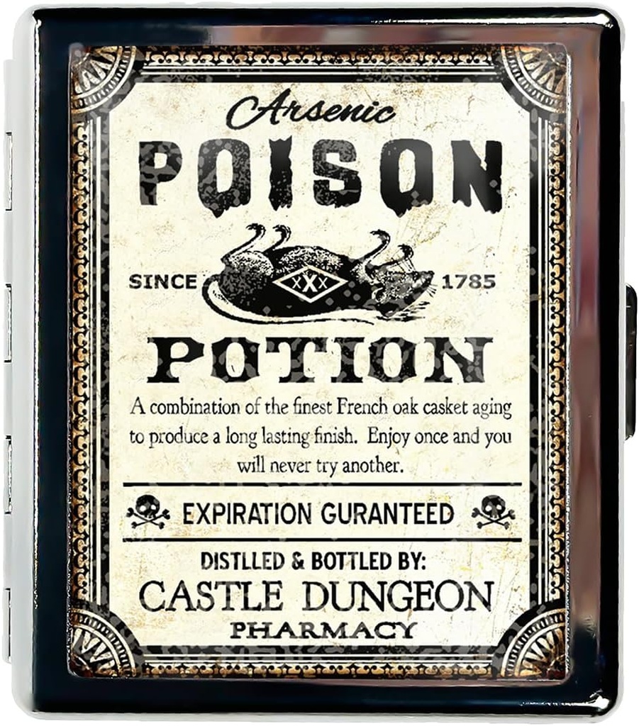 Travel Pill Organizer μικρή θήκη χάπι για ψώνια Απαραίτητα 7 ημέρες χαριτωμένο κουτί χάπι με καθρέφτη φορητό κουτί χάπι για την τσέπη ή Purse Pill Containe ταξιδιωτικά δώρα (Poison Pinot Noir)