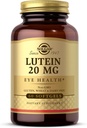 Solgar Lutein 20 mg, 60 Softgels - Υποστηρίζει την υγεία των ματιών - βοηθά φιλτράρισμα έξω μπλε-φως - Περιέχει FloraGLO Lutein - μη-GMO, χωρίς γλουτένη, χωρίς γαλακτοκομικά - 60 σερβιρίσματα