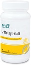 Klaire Labs SFI Health L-Methylfolate - 1000 mcg Folate Εξαιρετικά βιοδιαθέσιμα, Hypoallergenic 1000 Micrograms (1 Milligram) Metafolin L-5-MTHF (60 κάψουλες)