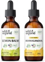 Άγρια & οργανική βέργα λεμονιού Βάμμα 2 fl oz & Ashwagandha Βάμμα 2 fl oz
