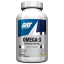 GAT SPORT Omega-3 ιχθυέλαιο, υψηλής ισχύος EPA, DHA, εγκέφαλος, υποστήριξη GLP1, 90 Softgels