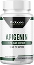 Ultimate Apigenin Κάψουλες 50mg - Μη ΓΤΟ, Vegan, Χωρίς γλουτένη - 4 μήνες προσφοράς - Βότανο Χαλάρωση Φόρμουλα υποστήριξης