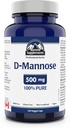 Συμπληρώματα - κάψουλες D-Mannose 500 mg, 120 κάψουλες Veggie - Υποστήριξη για την υγεία των ουροφόρων οδών - Πηγή υδατανθράκων για την υποστήριξη της παραγωγής ενέργειας - συμπλήρωμα αθλητικής υποστήριξης