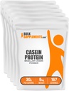 BulkSupplements.com Κάζεϊν Protein Powder - Micellar Καζεΐνη Powder, Slow Digesting Protein - Άγευστη & Χωρίς Γλουτένη, 30g ανά Σερβίρισμα, 1kg (2,2 λίβρες) (Pack of 5)