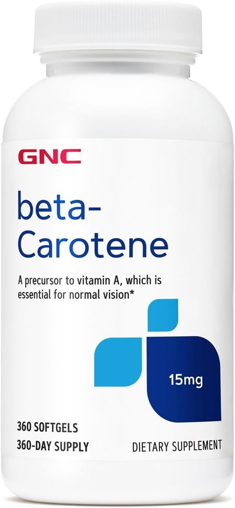 GNC beta-Carotene 15mg 