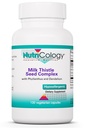 Nutricology Milk Thistle Seed Complex - Herbal Supplement - Milk Thistle, Dandelion & Phyllanthus Blend - Liver & Digestive Support - Hypoallergenic & Vegetarian - 120 Servings - 120 Capsules