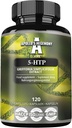 5-HTP 150 mg per Capsule - 120 Vegan Capsules - 4 Month Supply - Griffonia simplicifolia Seed Extract - Enhances Mood and Well-Being - Dietary Supplement by Apollo's Hegemony