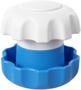 EZY DOSE Pill Crusher και Grinder για βιταμίνες, δισκία με αποθηκευτικό χώρο, παιδιά, κατοικίδια, ηλικιωμένους, Συντρίβει αβίαστα φάρμακα σε λεπτή σκόνη, εύκολο στη χρήση σχεδιασμό, μπλε, BPA δωρεάν