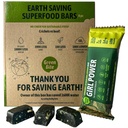 Κοριτσίστικα μπαρ πρωτεΐνης χαμηλής περιεκτικότητας σε θερμίδες υψηλής πρωτεΐνης, Μπαρ αντικατάστασης γεύματος για καλύτερη εικόνα, Σνακ πρωτεΐνης Vegan, Σιδήρου-Πλούσιας πρωτεΐνης Bars, Χωρίς ζάχαρη, Chicory Spirulina λεμόνι άρωμα, συσκευασία 8 - Πράσινη δαγκωνιά