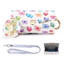 MGZNMTY Asthma Inhaler Case, Carrying and Travel Holder Case Συμβατή με Handy Inhaler για ενήλικες και παιδιά (ONLY CASE) (Ουράνια καρδιά)