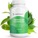 VoomVaya MenoSlim Advanced Εμμηνόπαυση Βάρος Απώλεια για τις γυναίκες - Εμμηνόπαυση & Περιεμμηνόπαυση Συμπληρώματα για τις γυναίκες - Συμπλήρωμα οιστρογόνων & Εμμηνόπαυση Ανακούφιση για Hot Flashs, Bloating, Energy - 60 Κάψουλες