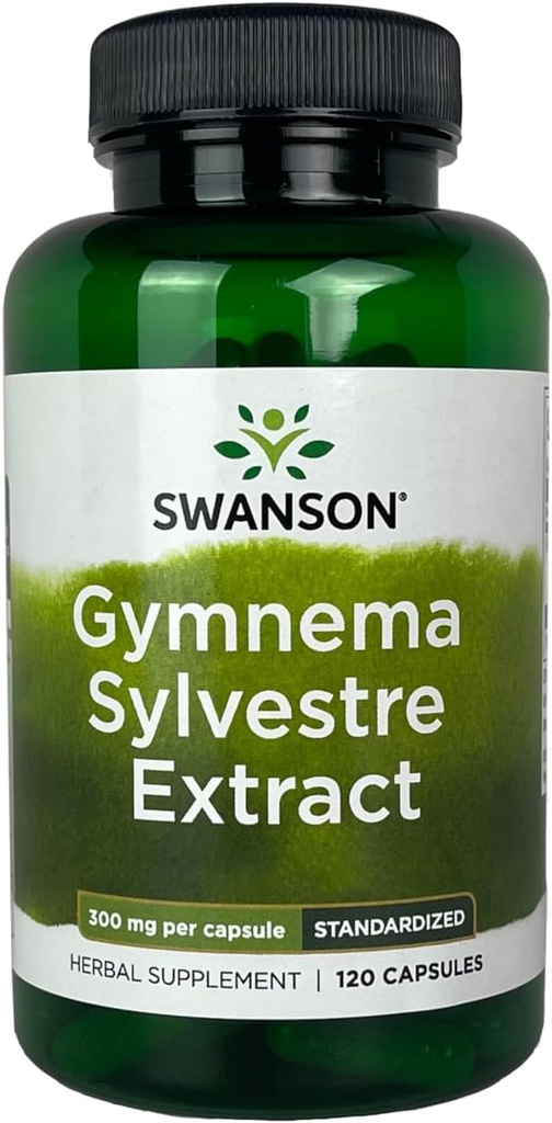 Swanson Gymnema Sylvestre Extract 300 Milligrams 120 Κάψουλες