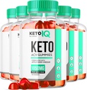 (5 Pack) Keto IQ - Επίσημη Keto IQ ACV Gummies Premium Όλα τα φυσικά 1050mg, KetoIQ Apple Cider Vinegar Advanced Formula, Keto IQ Κριτικές, KetoIQ Gummys ACV Υποστήριξη, 300 Gummies για 5 μήνες
