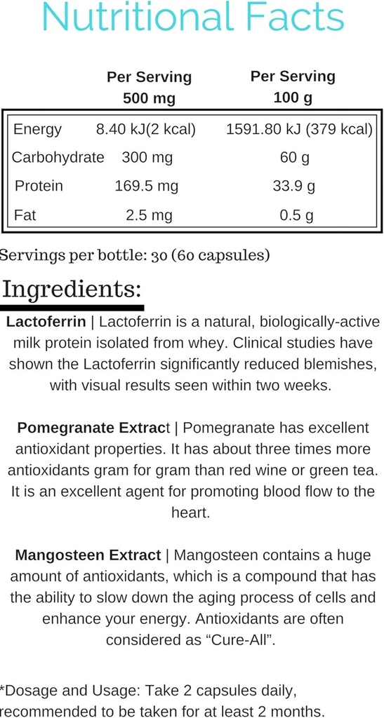 Praventac & Ag- Factor 1- μηνιαίως συσκευασία Μειώστε την ακμή, το σπυρί, τις κηλίδες, την ουλή θεραπείας (1 φιάλη κάθε/ 60 κάψουλα ανά φιάλη)