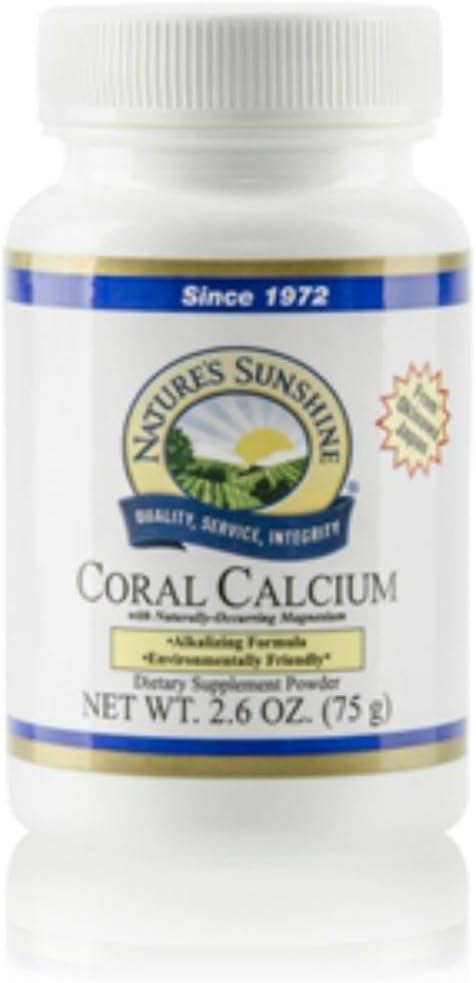 Nature's Sunshine Coral Calcium, 75 Grams 
