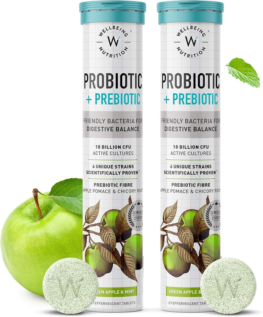 WELLBEING NUTRITION Daily Probiotic + Prebiotic
