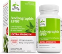 Terry Naturally Andrographis EP80 Extra Strength - Brain Health & Immune Support - Joint Health Supplement to Aid Mobility - Vegan Adaptogen Supplement for Energy & Liver Support - 60 Capsules