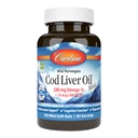 Carlson - Cod Oil Minis, 280 mg Omega-3s + Βιταμίνες Α & D3, Υποστήριξη καρδιάς & Γνωστική λειτουργία, Υγεία όρασης, 250 Mini Soft Gels