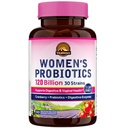 Vitalitown Probiotics for Women 120 Billion CFUs, 30 Strains, with Prebiotics & Digestive Enzymes & Cranberry, Gut & Κολπική Υγεία, Vegan 30 Καθυστερημένα καπάκια απελευθέρωσης