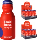 More Labs Liquid Focus, Nootropic Smart Drink with Ισχυρά Αντιοξειδωτικά & Προσαρμοσμένα Βότανα για την Ενέργεια και τη Συγκέντρωση, 150mg καφεΐνη (Pack of 24)