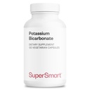 Supersmart - Διττανθρακικό κάλιο 5400mg ανά ημέρα (Υψηλή Δόση) - Ηλεκτρολυτικό Ορυκτό - Οξύ-Βάση Υπόλοιπο pH - Καρδιά, Μύες & Νεύρο Υγεία 