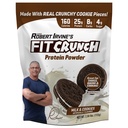 FITCRUNCH Tri-Blend πρωτεΐνη ορού γάλακτος, Κέτο φιλικό, χαμηλή θερμίδες, υψηλή πρωτεΐνη (18 μερίδες, γάλα & cookies)
