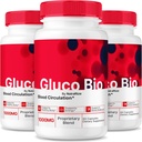 (3 Pack) GlucoBio κάψουλες, επίσημο συμπλήρωμα Gluco Bio, όλα φυσικά Formula για να υποστηρίξει τη συνολική υγεία και ευεξία, Premium χάπια βιταμίνης, GlucoBio Κριτικές (180 κάψουλες)