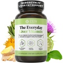 Zen Nutrients Η καθημερινή βιταμίνη ήπατος - Liver Cleanse Detox & Επισκευή με Bergacyn FF, Βιολογικό γαϊδουράγκαθο γάλακτος, ρίζα δαντελίων & εκχύλισμα Artichoke για την υγεία του ήπατος - Συμπληρώματα στήριξης λιπαρού ήπατος