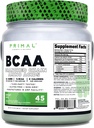 Primal BCAA Powder Great Ape (45 SERV) (Green Apple Flavored) - 0 g Carbs, 0 Calories, 7g BCAA Per Serving
