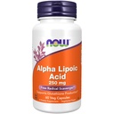 NOW Συμπληρώματα τροφίμων, Alpha Lipoic Acid 250 mg, Υποστηρίζει Glutathione Παραγωγή *, Free Radical Scavenger*, 60 Veg Κάψουλες