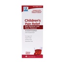 Quality Choice Children's Pain Relief & Fever Reucer for Kids, 4fl oz Acetaminophen 160mg per 5ml, Ibuprofen & Aspirin Free, Liquid Cold and Flu Medicine for Kids, Regular Strength OTC Medicine
