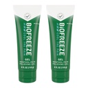 Biofreeze Menthol πόνος ανακούφιση Gel 4 FL OZ σωλήνα (πακέτο του 2) για την ανακούφιση του πόνου που σχετίζονται με πονεμένους μύες, αρθρίτιδα, απλούς πόνους στην πλάτη, και κοινό πόνο (πακέτο Μαΐου Vary)