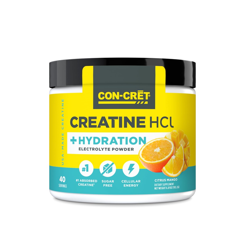 CON-CRET Creatine HCl + Hydration 