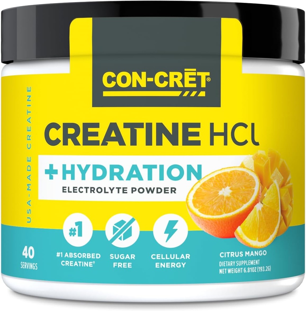 CON-CRET Creatine HCl + Hydration 