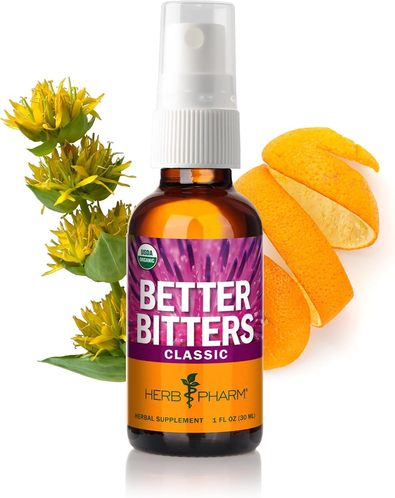 Βότανο Pharm Καλύτερα Bitters Πιστοποιημένα οργανικά Digestive Bitters, Absinthium, 1 ουγγιά