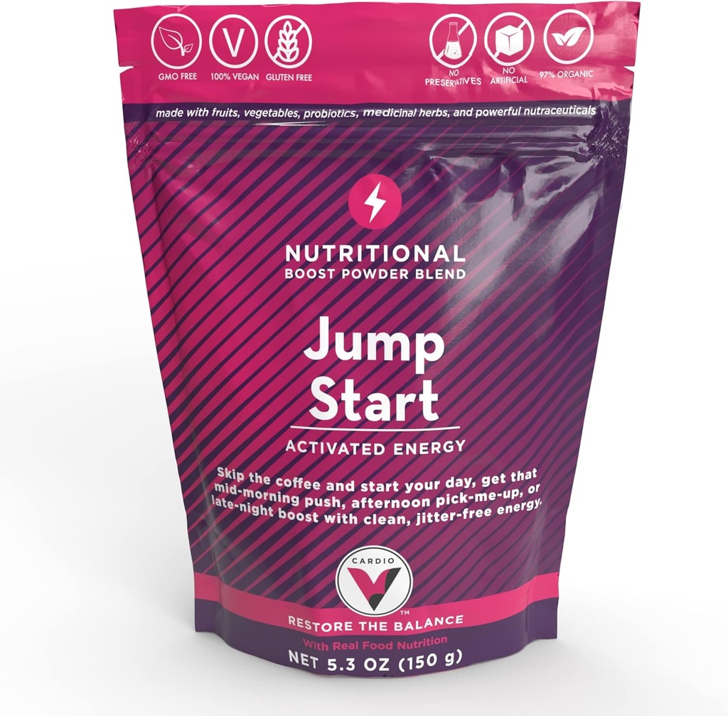 JumpStart - 30 Εξυπηρετεί Nutrient-Packed Daily boosts for Jitter-Free Sustainable Energy Enhances Learning · Εξαλείφει την εγκεφαλική ομίχλη · Ενισχύει τη συνολική υγεία και την ασυλία