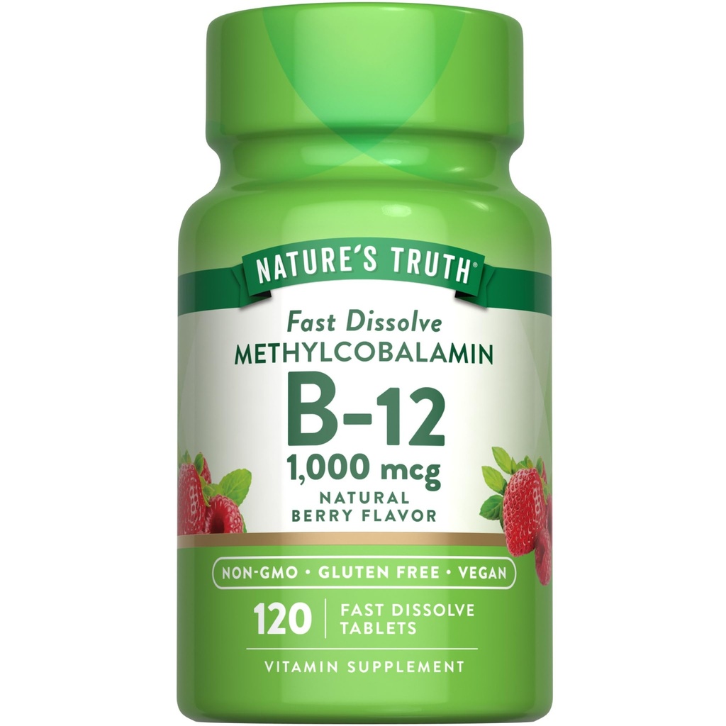 Nature's Truth B12 Βιταμίνη Υπογλώσσια δισκία 