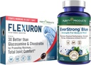 Purity Products Bundle - Flexuron Joint Formula + EverStong Blue Tablets - Δύναμη + Ευελιξία Power Pack Flexuron (Krill Oil, Hyaluronic Acid + Aspaxanthin) - EverStong Blue (Muscle Matrix)