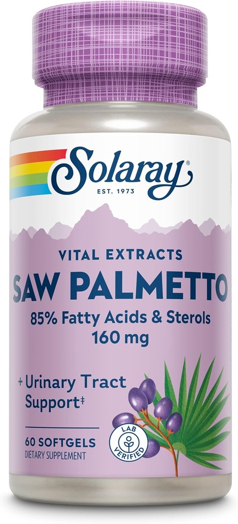 Solaray Saw Palmetto 160mg 