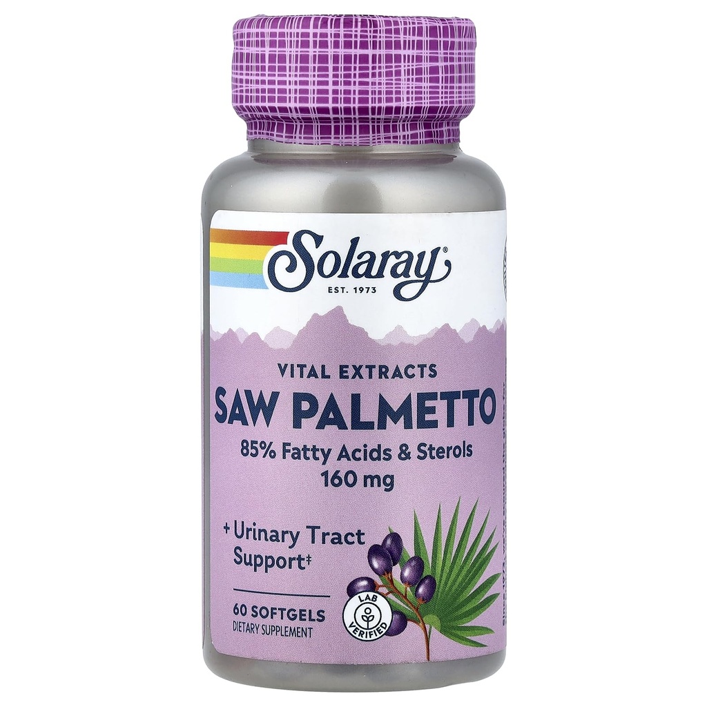 Solaray Saw Palmetto 160mg 