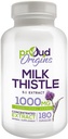 1000mg Milk Thistle Helps Maintain Healthy Liver Function, Optimize Health, Rapid Release, Gluten Free Supplements - 6-Month Supply