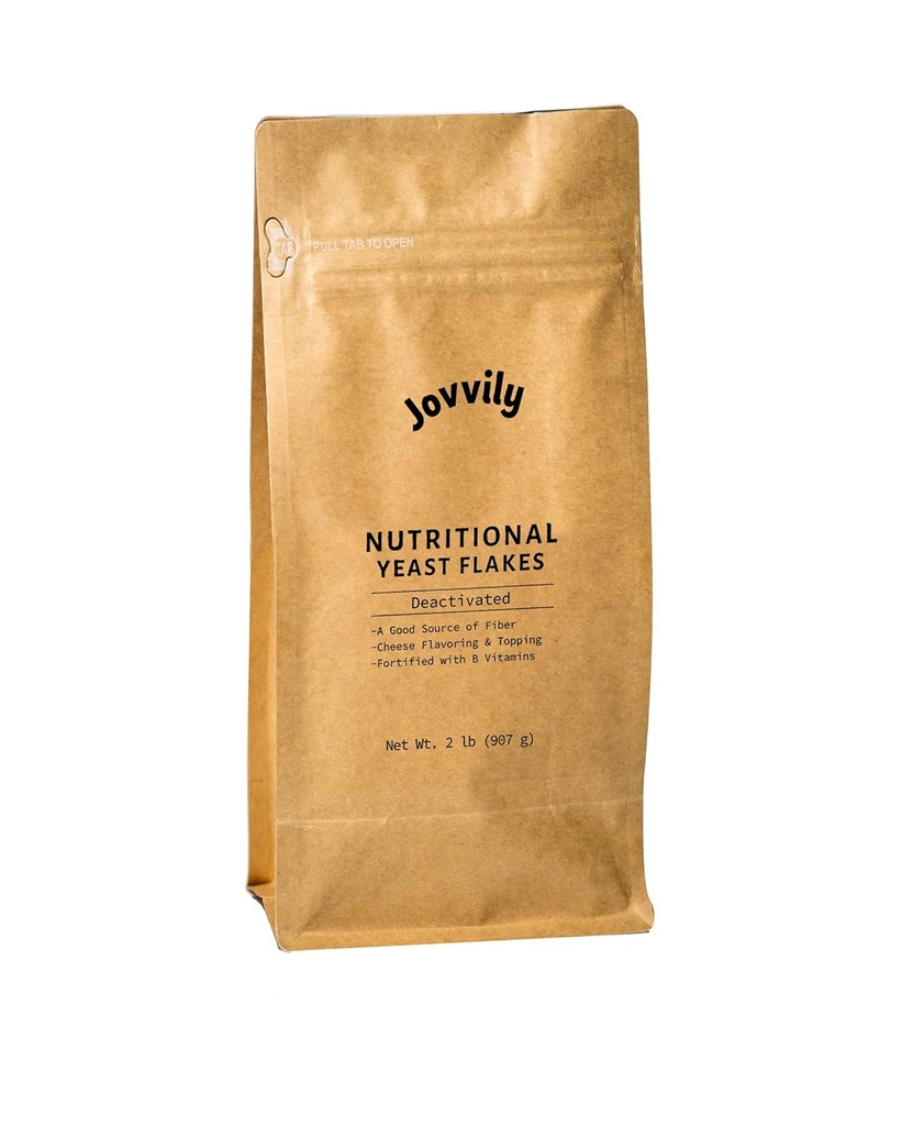 Jovvily Nutritional Yeast Flakes, Ποπκορν, Σούπες, Ενισχυμένη (32 Ουγγιά)