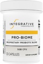 Ολοκληρωτικά Θεραπευτικά Pro-Biome - Probiotic Blend for Digestive Health & Immune Support* - Καθημερινή Προβιοτική για τη Γαστρεντερική Υγεία* - Γαλακτο-ελεύθερο & Χωρίς Γλουτένη - 30 Κάψουλες (30 Σερβιέτες)