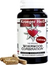 Kroeger Herb Wormwood Συνδυασμός χορτοφαγικών καψακίων, 100 κόμης