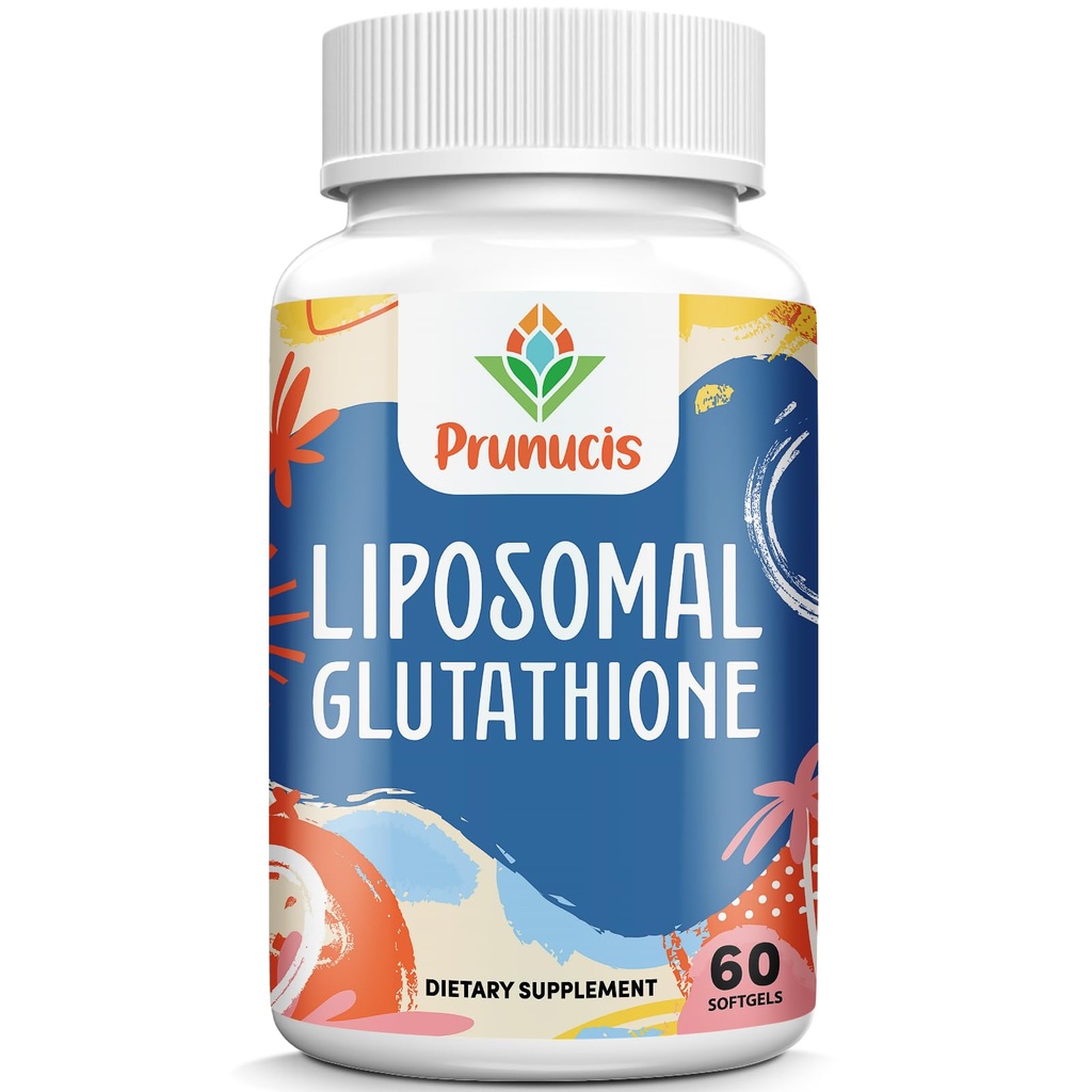 2400MG Λιποσωμική Γλουταθειόνη, με Βιταμίνη C, Γαϊδουράγκαθο γάλακτος & Αλφα-Λιποϊκό οξύ, Master Αντιοξειδωτικά, Pure Μειωμένη L-Γλουταθιόνη - ανοσοποιητικό σύστημα, Επισκευή κυττάρων, Ενέργεια, Υψηλή Απορρόφηση, 60 Softgels