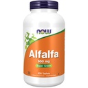 NOW Συμπληρώματα, Alfalfa 650 mg πηγή βιταμίνης Κ, Green Superfoods, 500 δισκία