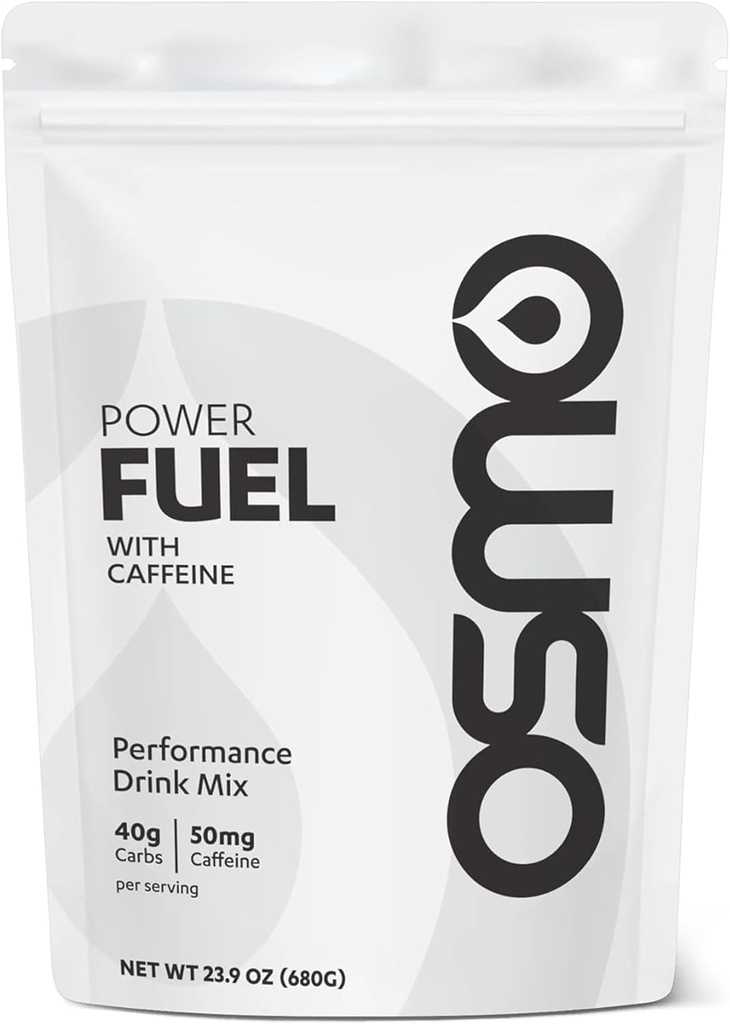 Osmo Power Fuel with Caffeine - Carbohydrate Powder Περιλαμβάνει Cluster Δεξτρίνη, Νάτριο & Φρουκτόζη, Ταχεία Απορρόφηση & Καύσιμο, Όχι γαστρική δυσφορία, Όλα τα φυσικά συστατικά, Ουδέτερη Γεύση - 16 Μερίδες
