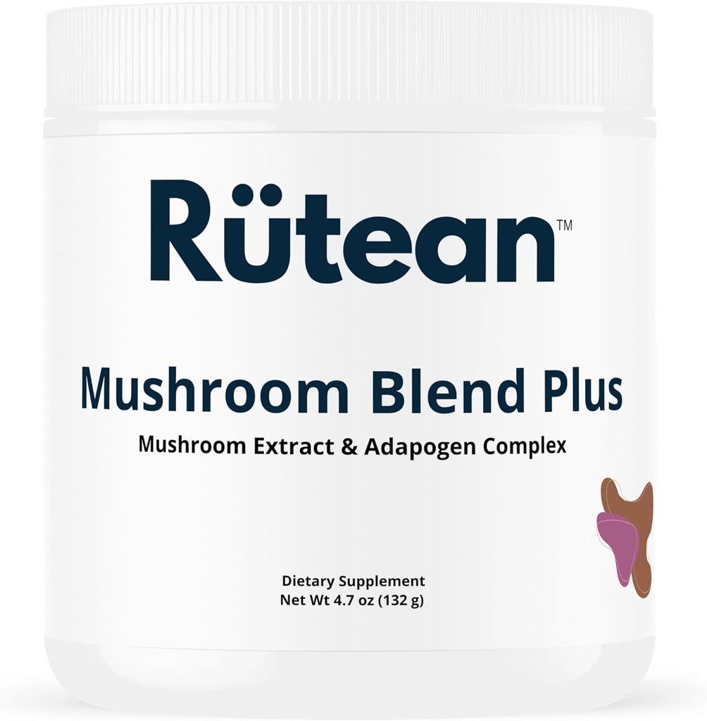 Mushroom Blend Plus - 11 in 1 Complex Nootropic & Adaptogens Blend for Immune Boost, Cognitive Function and Energy Support - 4.7 oz - Add to Coffee/Tea/Smoothies - 60 Services (60 Days Supply)